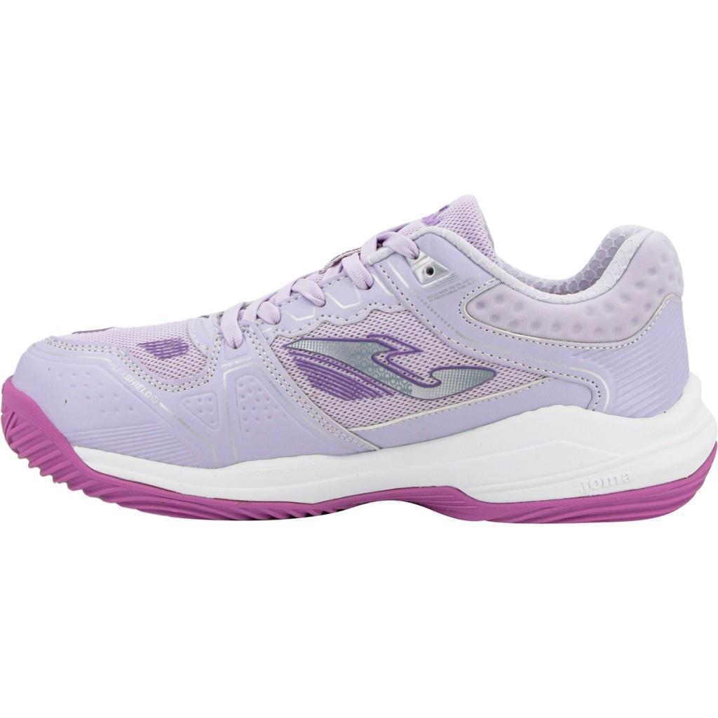 Joma Slam Kız Çocuk Lila Toprak & Sert Kort Tenis & Padel Ayakkabısı JSLAMS2519OM