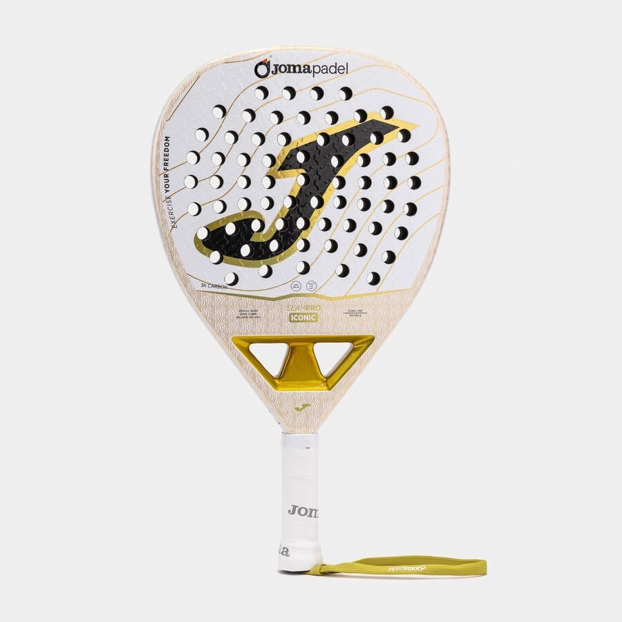 Joma Slam Pro Iconic Padel Raketi Beyaz/Altın 401913.001