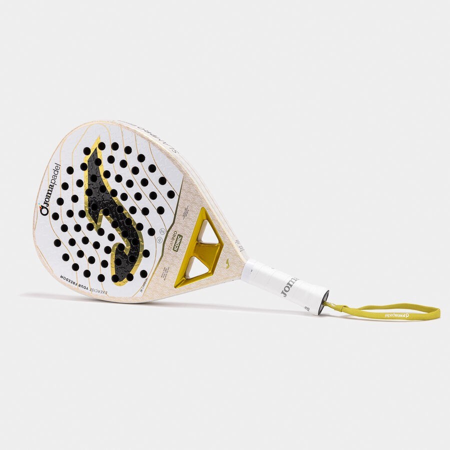 Joma Slam Pro Iconic Padel Raketi Beyaz/Altın 401913.001