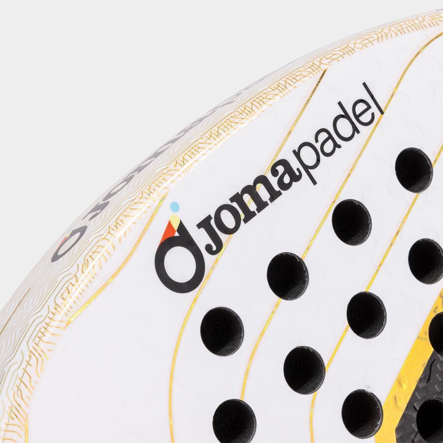 Joma Slam Pro Iconic Padel Raketi Beyaz/Altın 401913.001