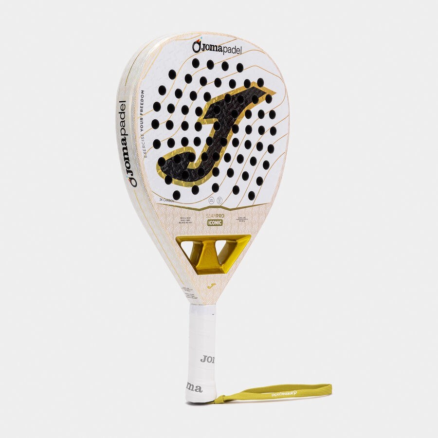 Joma Slam Pro Iconic Padel Raketi Beyaz/Altın 401913.001
