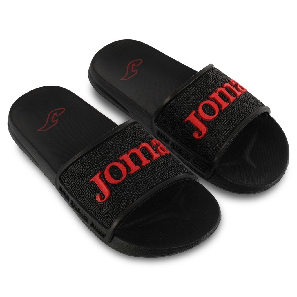 Joma SLANJS2606 S.Land JR Çocuk Plaj & Havuz Terliği - Siyah/Kırmızı