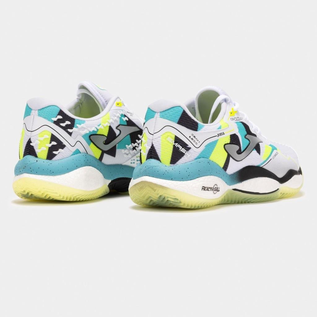 Joma Smash Erkek Beyaz Toprak Kort Tenis & Padel Ayakkabısı TSMAS2532C