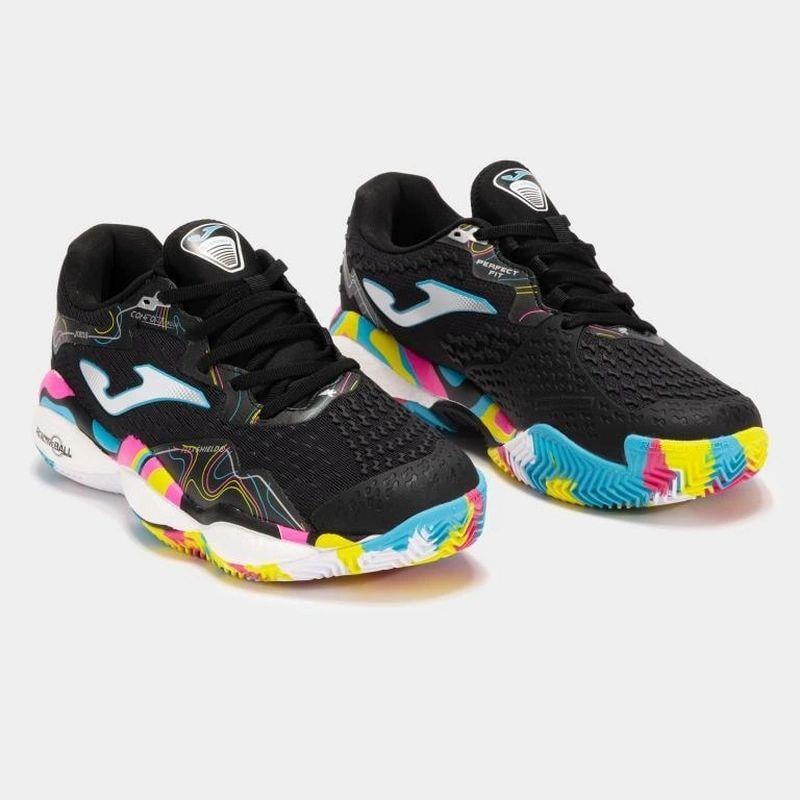 Joma Smash Erkek Siyah Toprak Kort Tenis & Padel Ayakkabısı TSMAS2591C