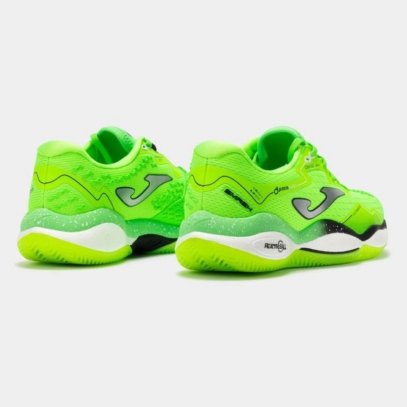 Joma Smash Erkek TSMAW2511C Toprak Kort Tenis & Padel Ayakkabısı - Neon Yeşil