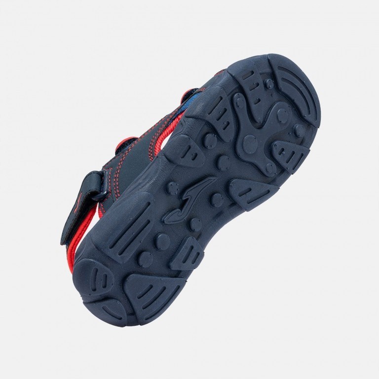 Joma SOCEJS2603V Çocuk Sandalet - Lacivert/Kırmızı