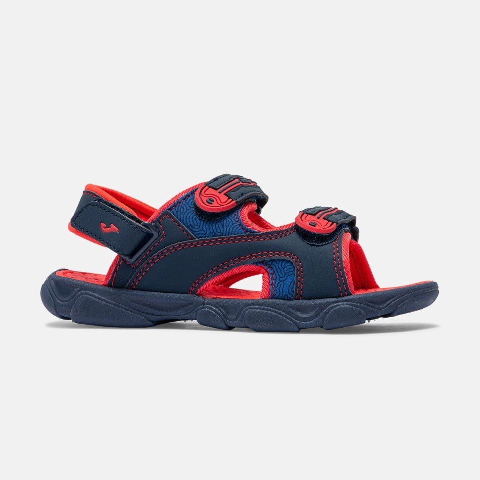 Joma SOCEJS2603V Çocuk Sandalet - Lacivert/Kırmızı