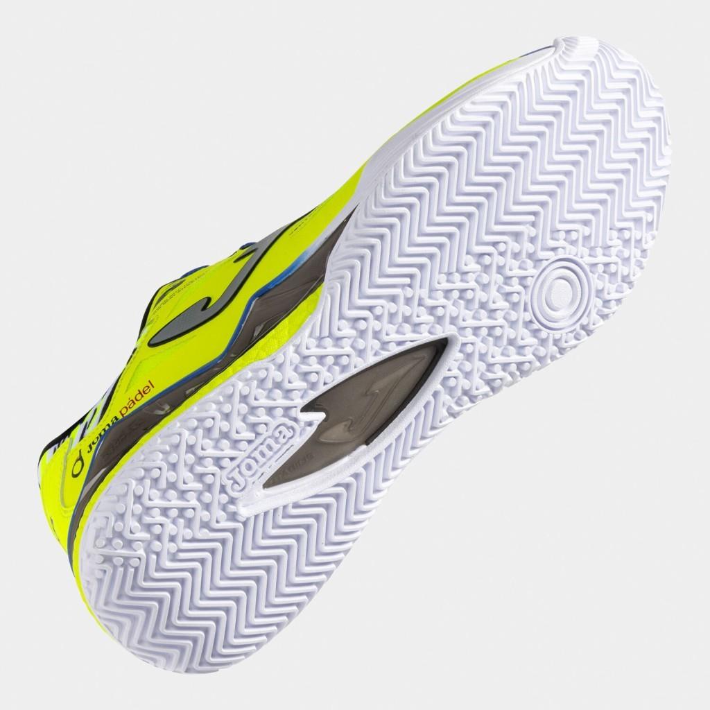 Joma Spin Erkek Neon Sarı Toprak & Sert Kort Tenis & Padel Ayakkabısı TSPINS2509OM