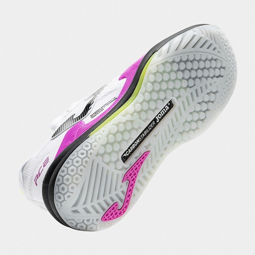 Joma TACELS2602AC Ace Sert & Toprak Kort Kadın Tenis Ayakkabısı - Beyaz/Pembe
