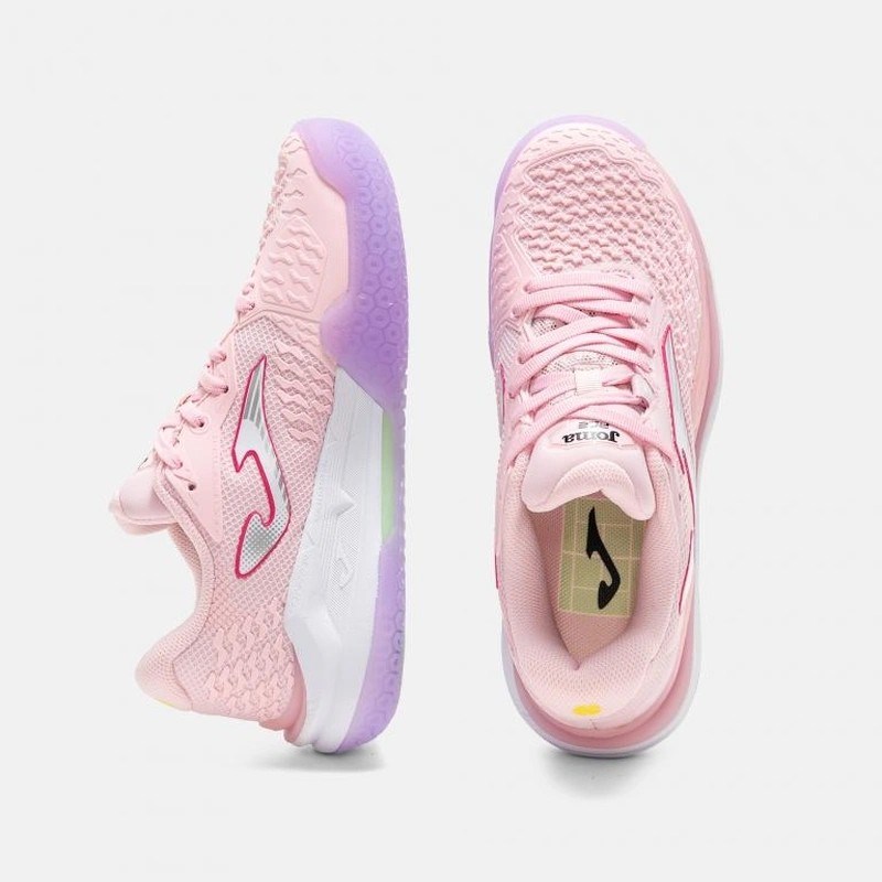 Joma TACELS2613AC Ace Lady Sert & Toprak Kort Kadın Tenis Ayakkabısı - Pembe/Mor