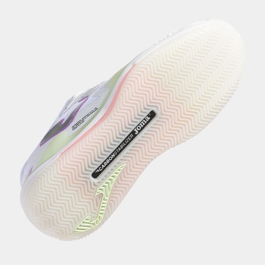 Joma TACELW2502C Ace Lady Kadın Toprak Kort Beyaz Tenis Ayakkabı