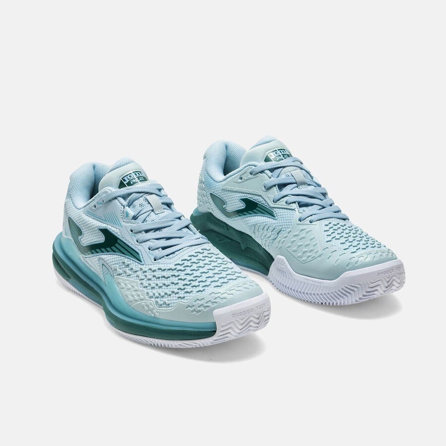 Joma TACES2605C Ace Erkek Toprak Kort Tenis Ayakkabısı Turkuaz Yeşil 