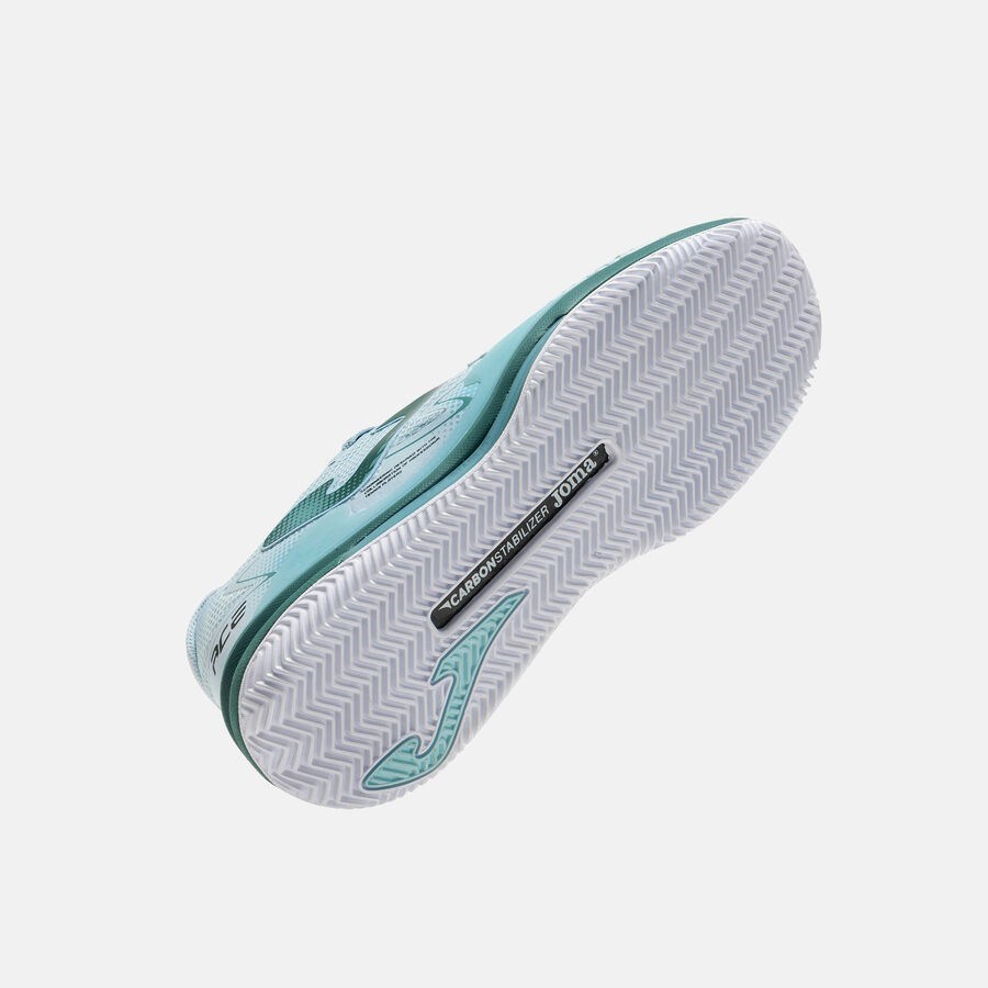 Joma TACES2605C Ace Erkek Toprak Kort Tenis Ayakkabısı Turkuaz Yeşil 