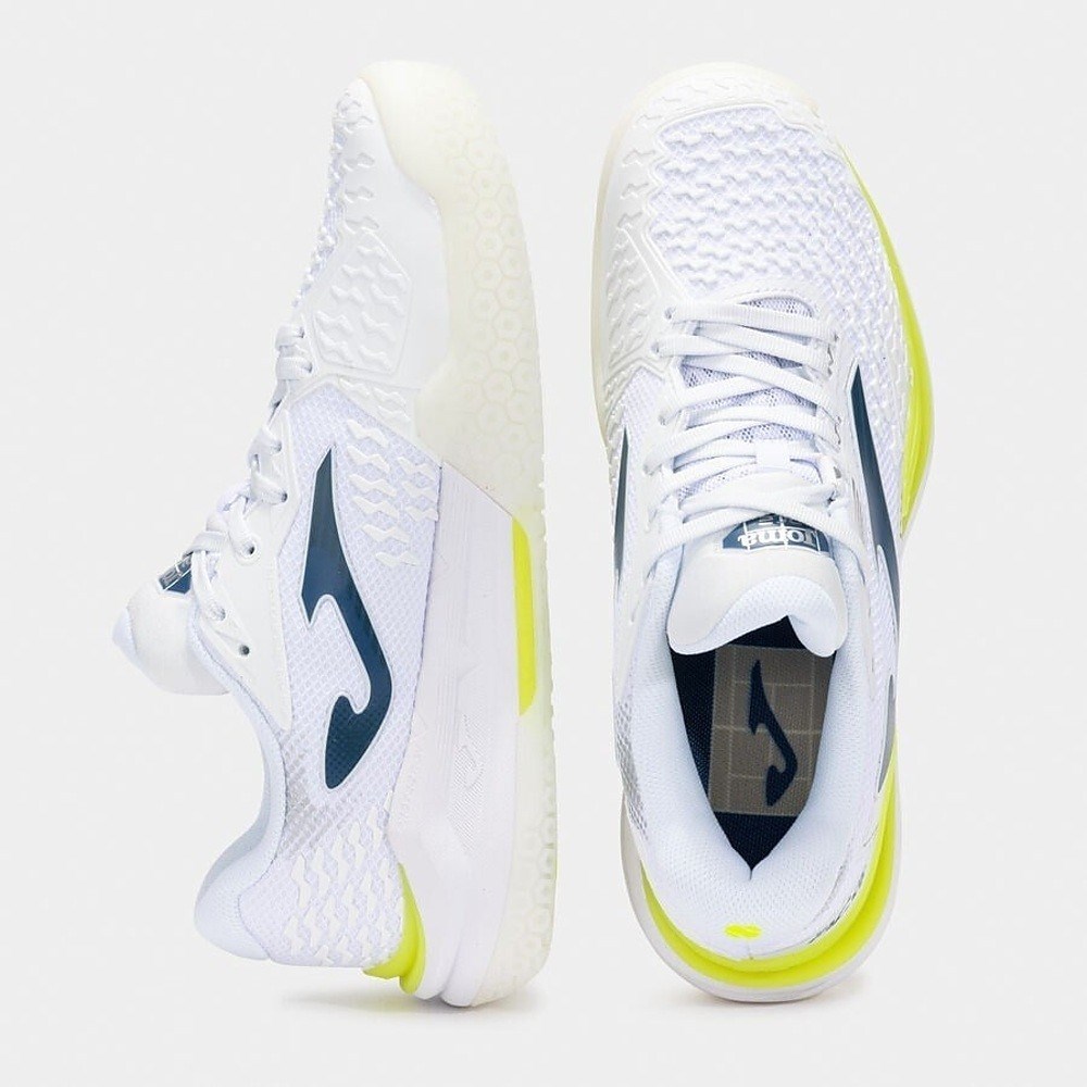 Joma TACEW2502AC Ace Sert & Toprak Kort Erkek Tenis Ayakkabısı - Beyaz/Lime