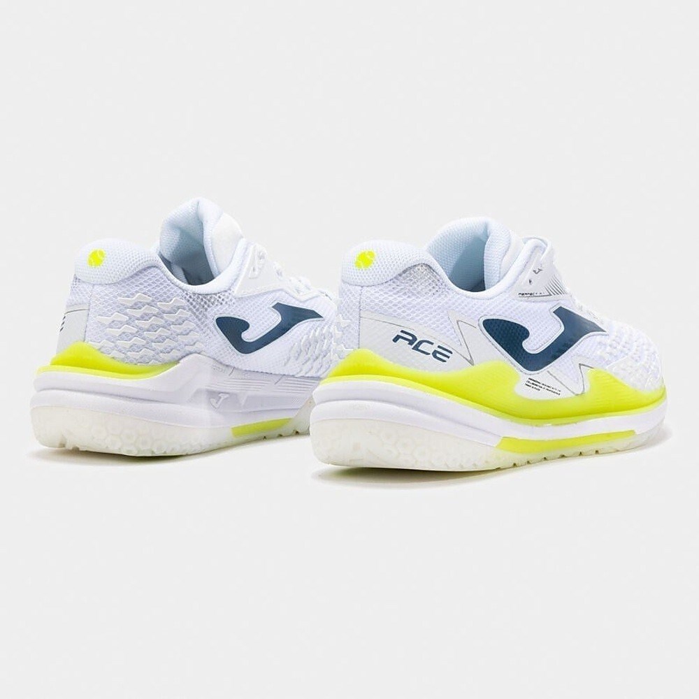 Joma TACEW2502AC Ace Sert & Toprak Kort Erkek Tenis Ayakkabısı - Beyaz/Lime