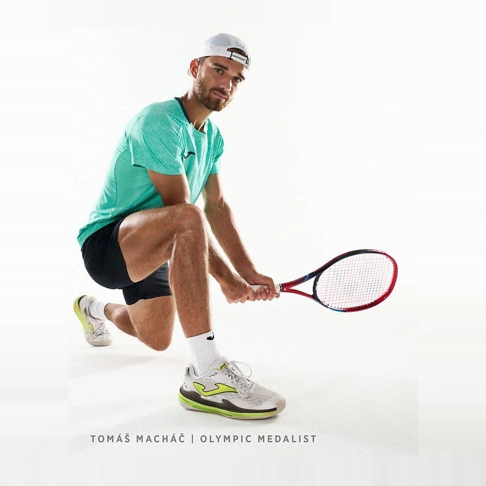 Joma TACEW2609AC Ace Sert & Toprak Kort Erkek Tenis Ayakkabısı - Neon Sarı/Siyah