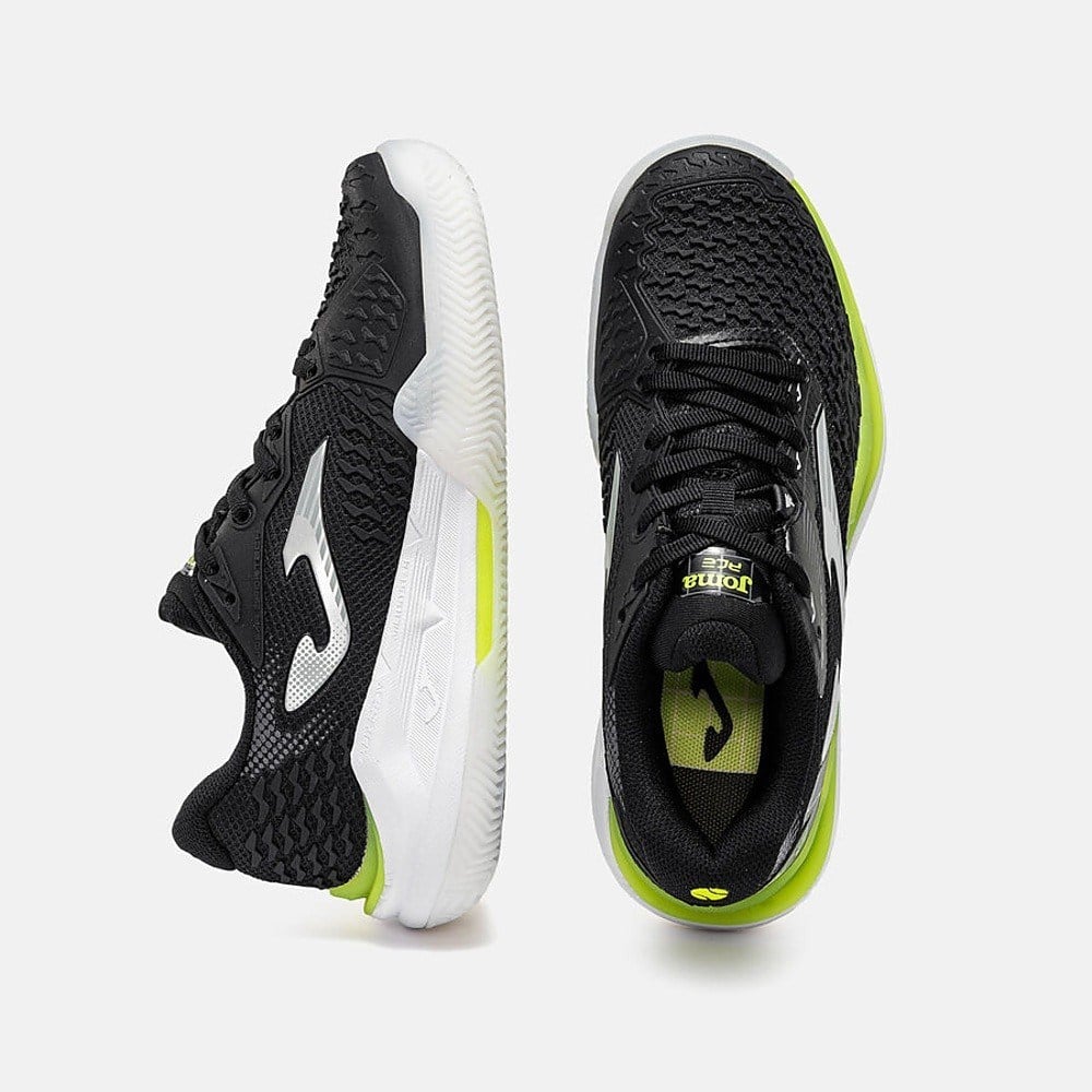 Joma TACLW2601AC Ace Sert & Toprak Kort Kadın Tenis Ayakkabısı - Siyah/Sarı