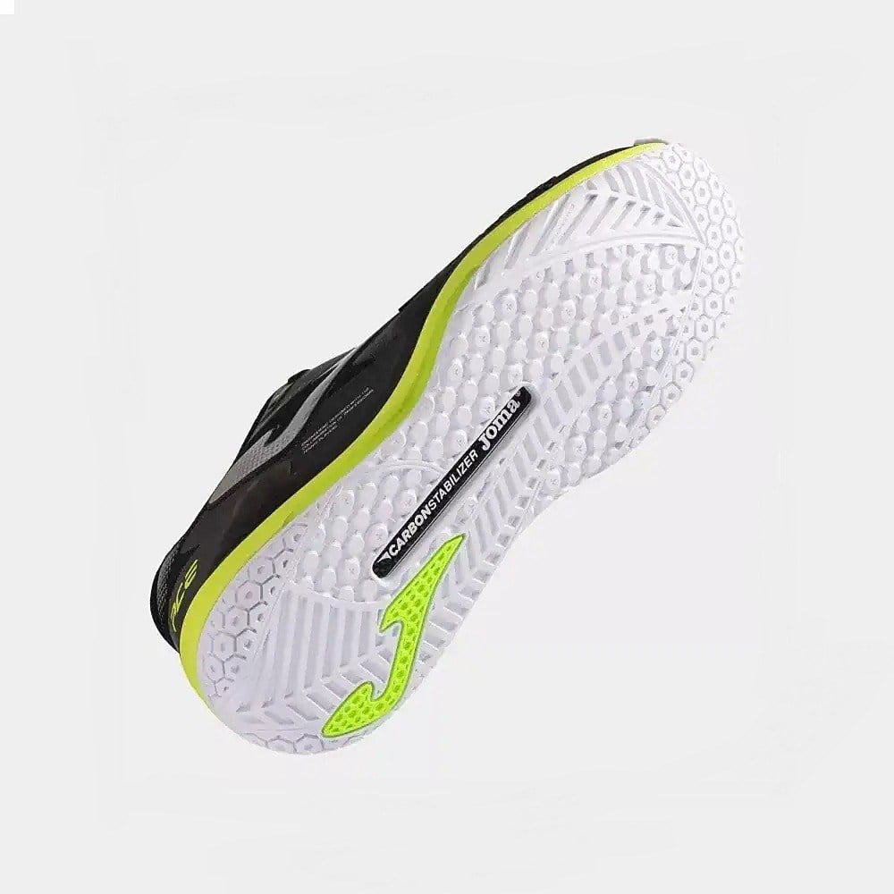Joma TACLW2601AC Ace Sert & Toprak Kort Kadın Tenis Ayakkabısı - Siyah/Sarı