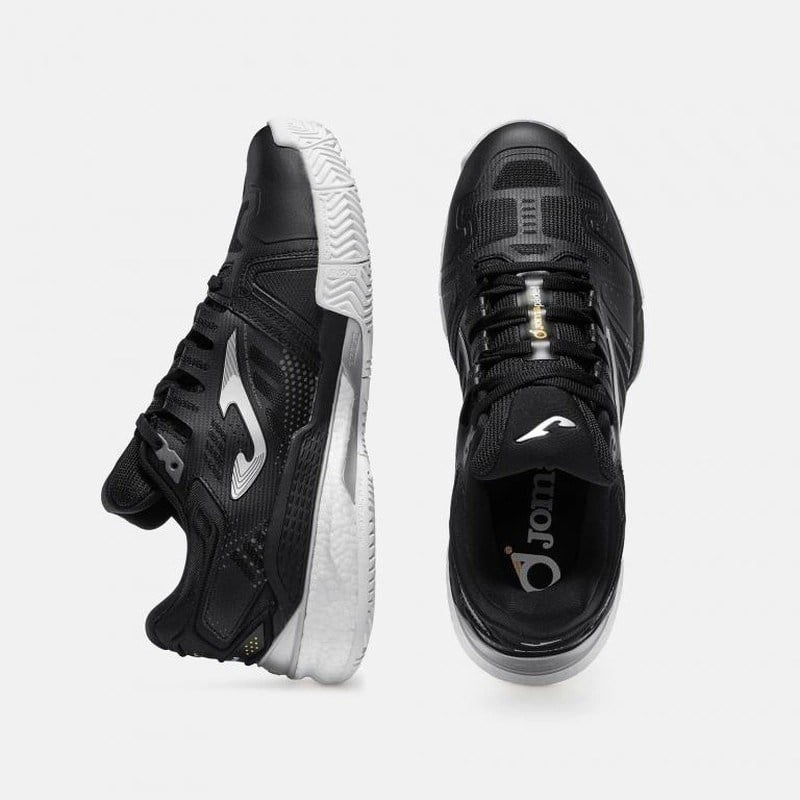 Joma TCSLAS2601C Slam Classic Unisex Padel Ve Toprak Kort Tenis Ayakkabısı Siyah 