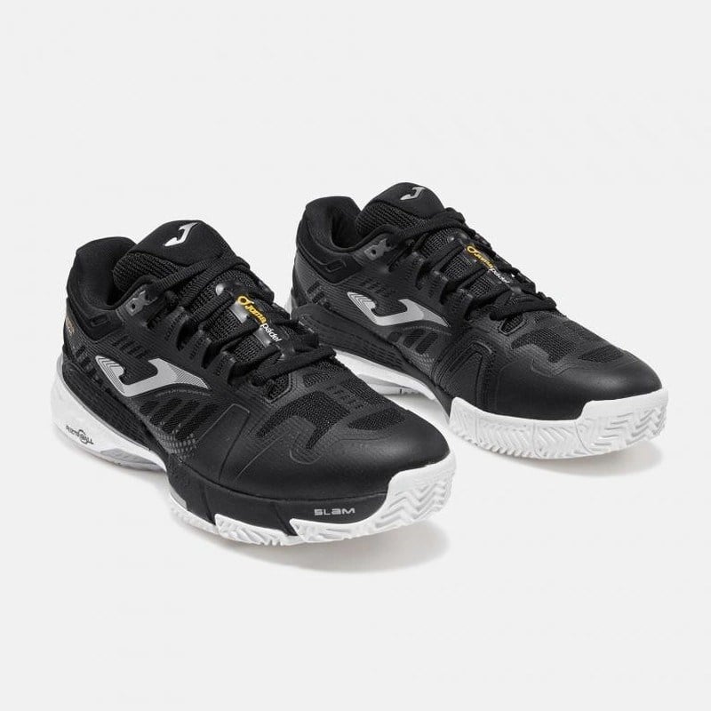 Joma TCSLAS2601C Slam Classic Unisex Padel Ve Toprak Kort Tenis Ayakkabısı Siyah 