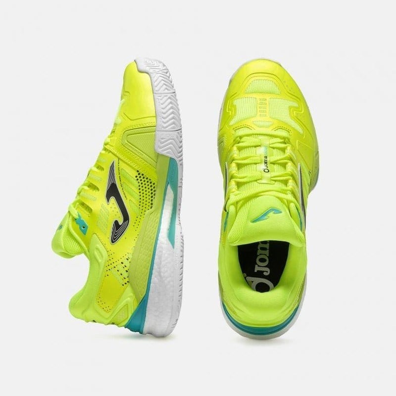 Joma  TCSLAS2609C Slam Classic Unisex Padel Ve Toprak Kort Tenis Ayakkabısı Neon Sarı 