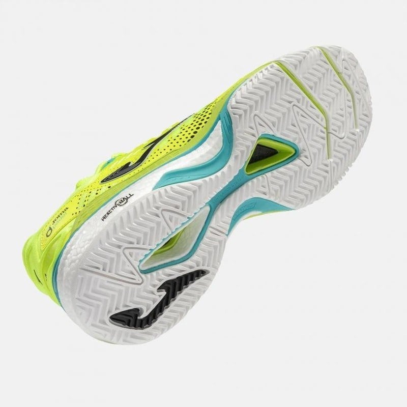 Joma  TCSLAS2609C Slam Classic Unisex Padel Ve Toprak Kort Tenis Ayakkabısı Neon Sarı 