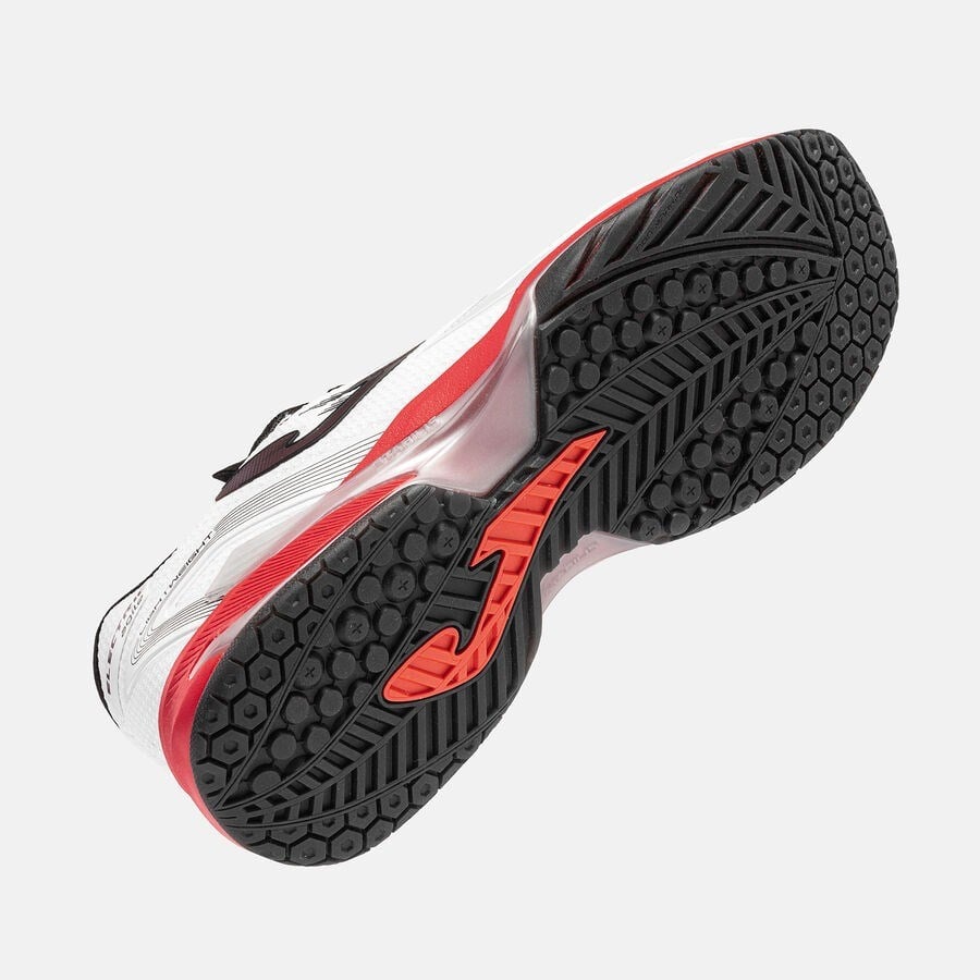 Joma TELCS2632AC Electric Sert & Toprak Kort Erkek Tenis Ayakkabısı - Beyaz/Kırmızı