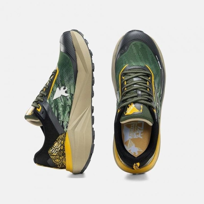 Joma TKKUBS2612 Kubor Erkek Outdoor Ayakkabısı - Yeşil/Sarı