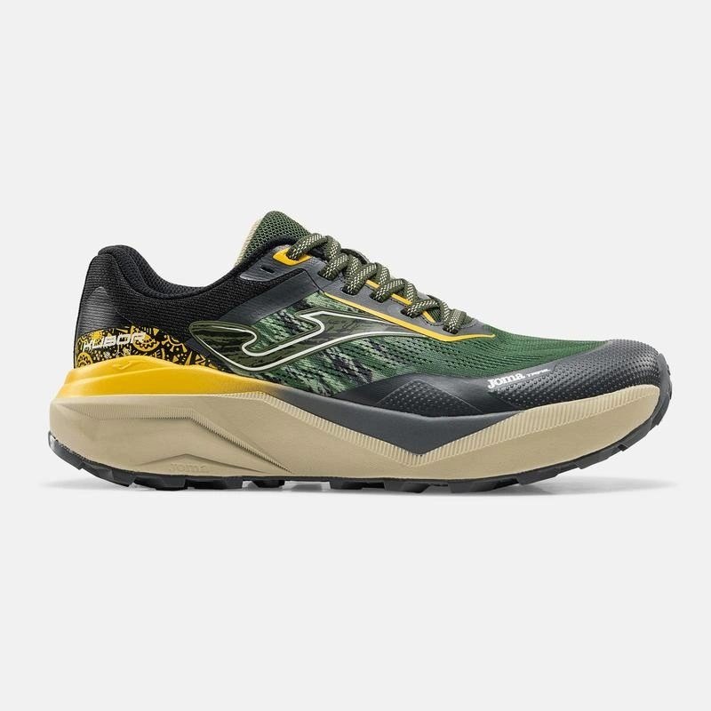 Joma TKKUBS2612 Kubor Erkek Outdoor Ayakkabısı - Yeşil/Sarı