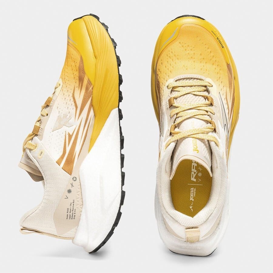 Joma TKRASS2618 Rase Erkek Trail Koşu Ayakkabısı - Sarı/Krem