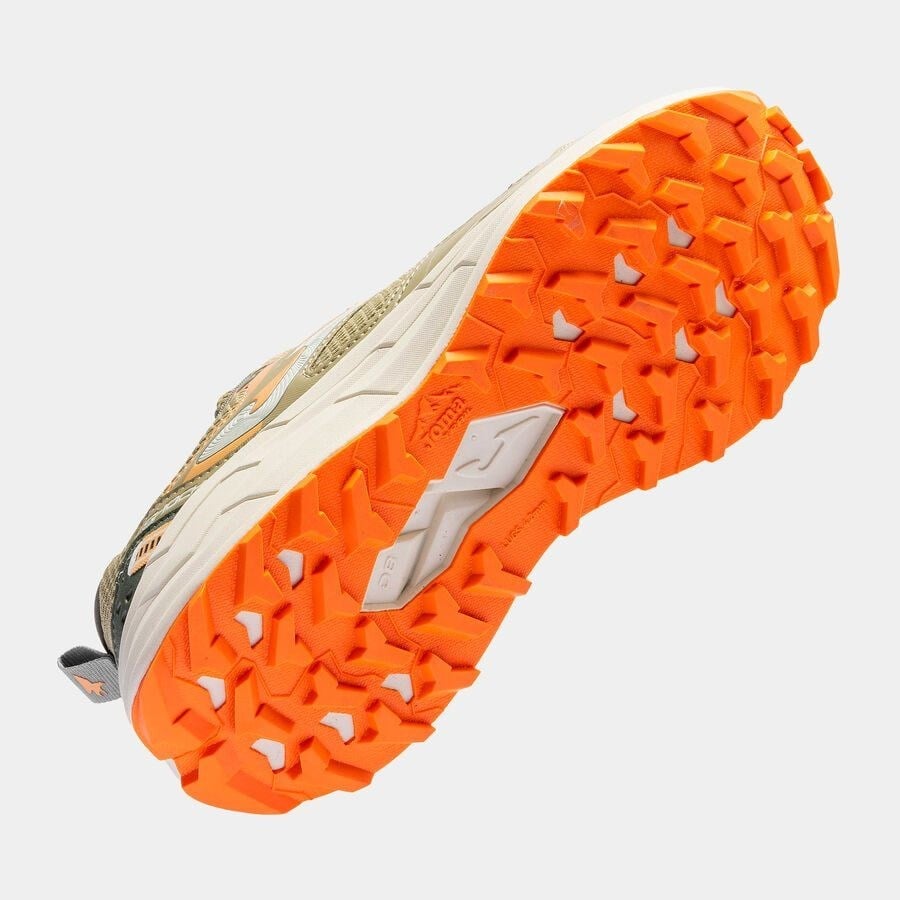 Joma TKSHLS2612 Shock Lady Kadın Outdoor ve Trail Koşu Ayakkabısı - Bej/Turuncu