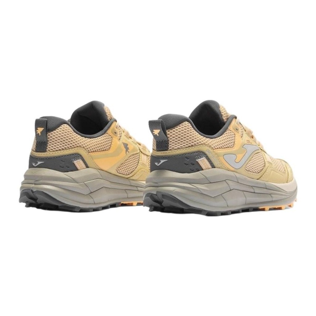 Joma TKSHLS2625 Shock Lady Kadın Outdoor ve Trail Koşu Ayakkabısı - Bej/Turuncu
