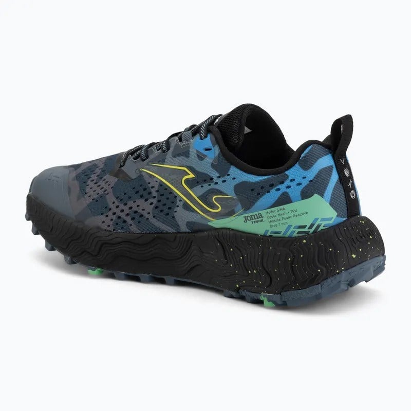 Joma TKSIMS2601 Sima Erkek Trail Koşu Ayakkabısı - Lacivert/Mavi