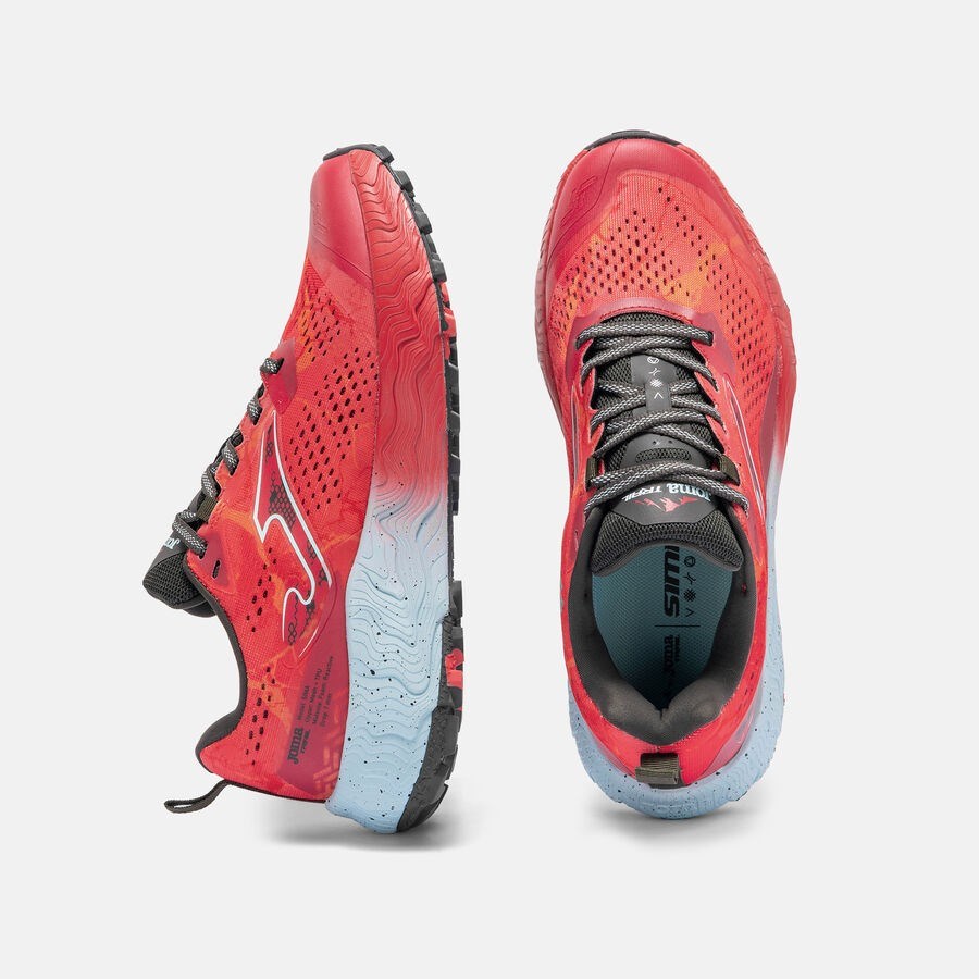 Joma TKSIMS2606 Sima Erkek Trail Koşu Ayakkabısı - Kırmızı
