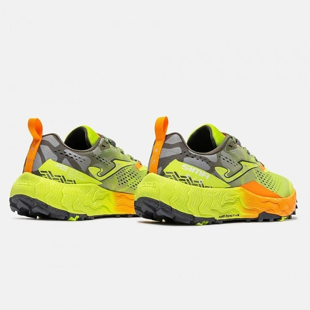 Joma TKSIMW2611 Sima Erkek Outdoor Koşu Ayakkabısı - Lime Yeşili/Turuncu