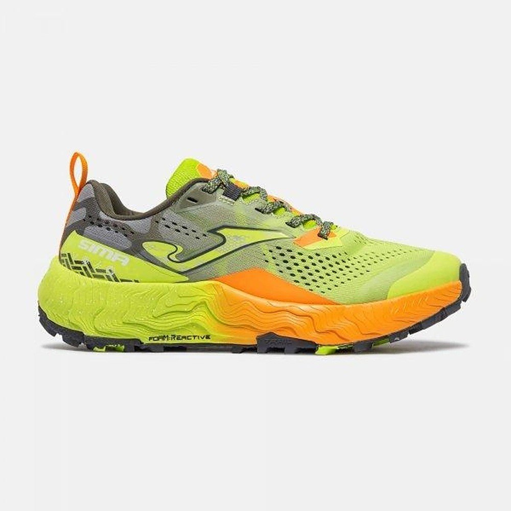 Joma TKSIMW2611 Sima Erkek Outdoor Koşu Ayakkabısı - Lime Yeşili/Turuncu