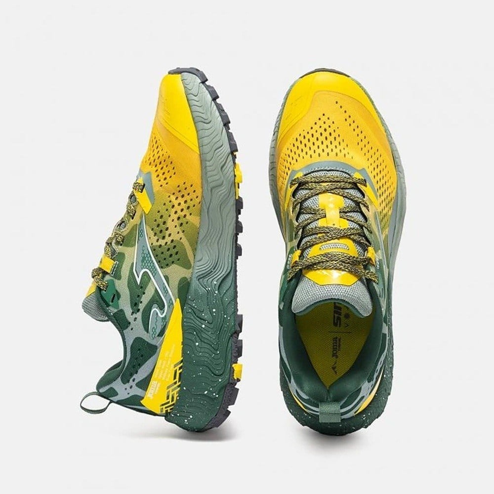 Joma TKSIMW2628 Sima Erkek Outdoor Trail Koşu Ayakkabısı - Sarı/Yeşil
