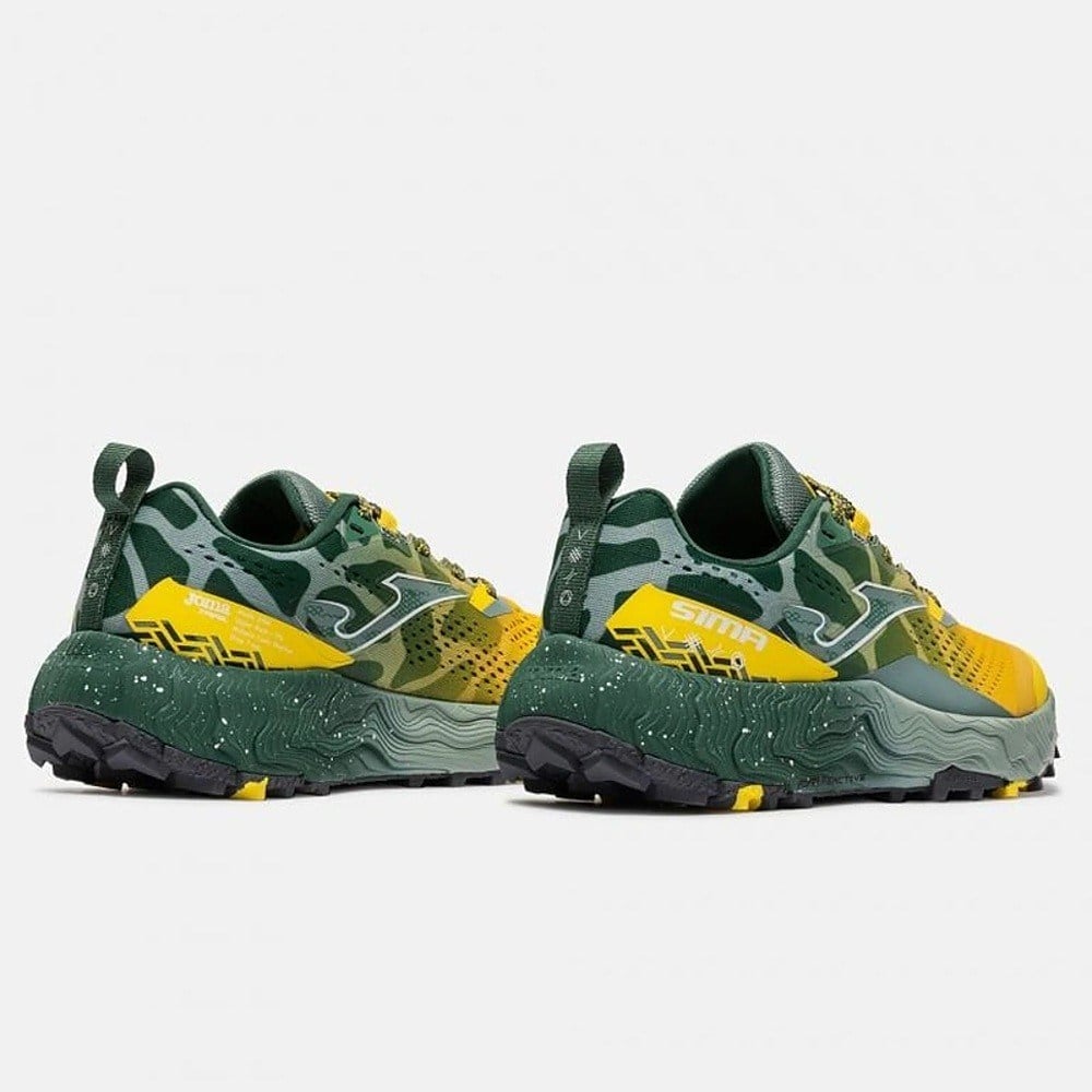 Joma TKSIMW2628 Sima Erkek Outdoor Trail Koşu Ayakkabısı - Sarı/Yeşil