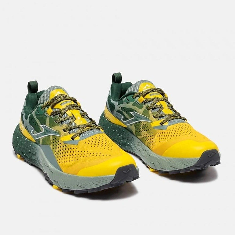 Joma TKSIMW2628 Sima Erkek Outdoor Trail Koşu Ayakkabısı - Sarı/Yeşil