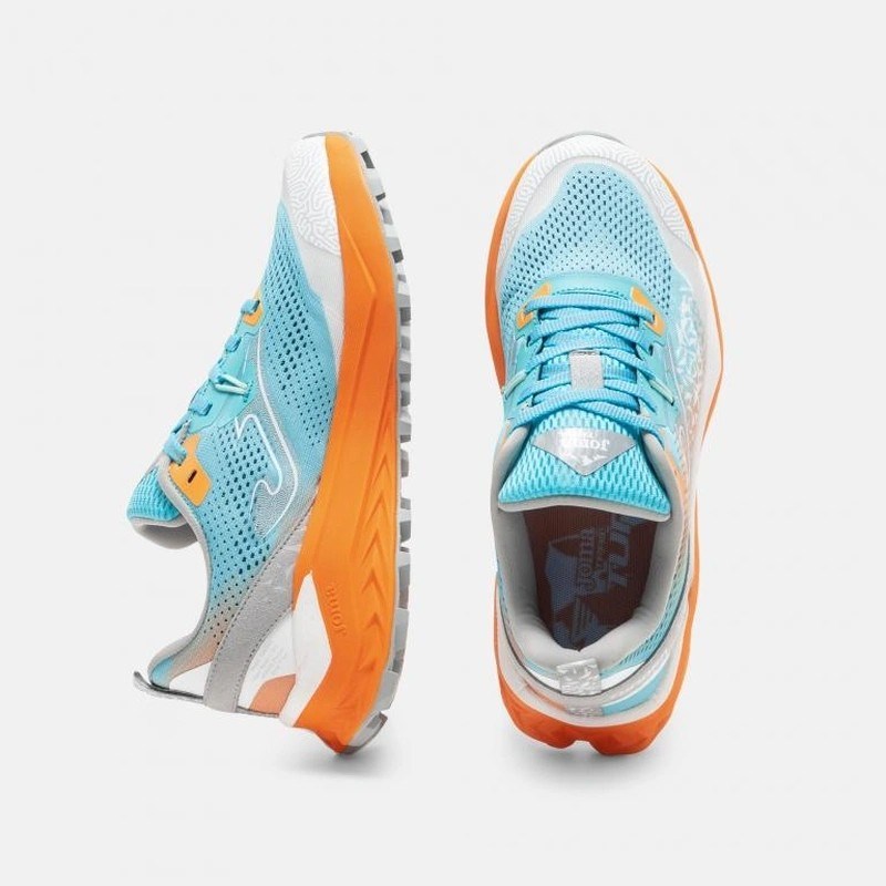 Joma TKTULS2616 Tundra Lady Trail Koşu Ayakkabısı Mavi/Turuncu