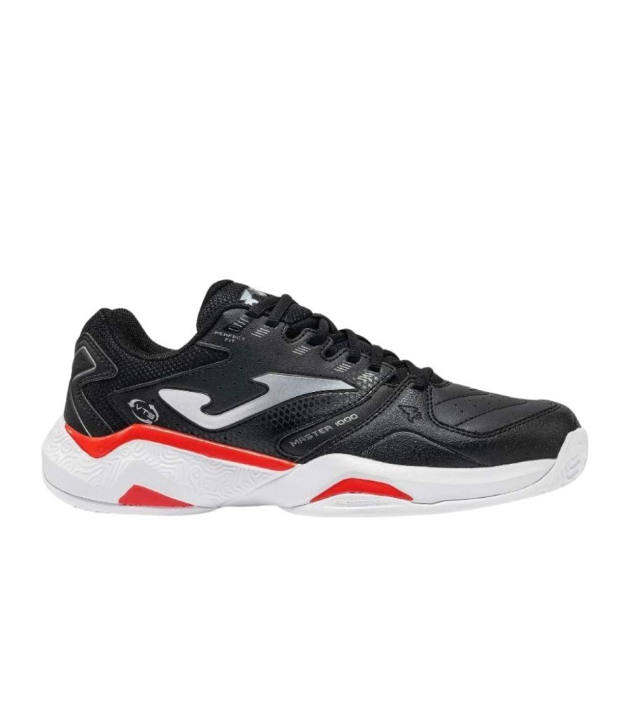 Joma TM100S2601C Erkek Toprak Kort Tenis & Padel Ayakkabısı - Siyah