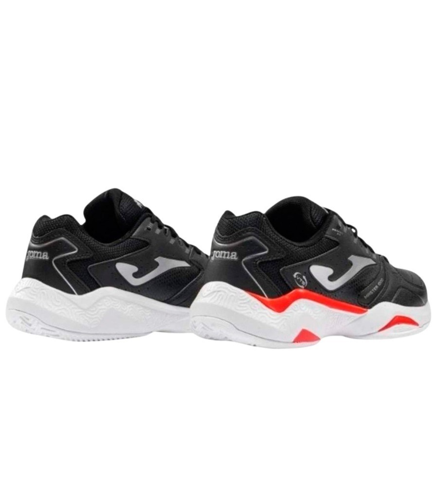 Joma TM100S2601C Erkek Toprak Kort Tenis & Padel Ayakkabısı - Siyah