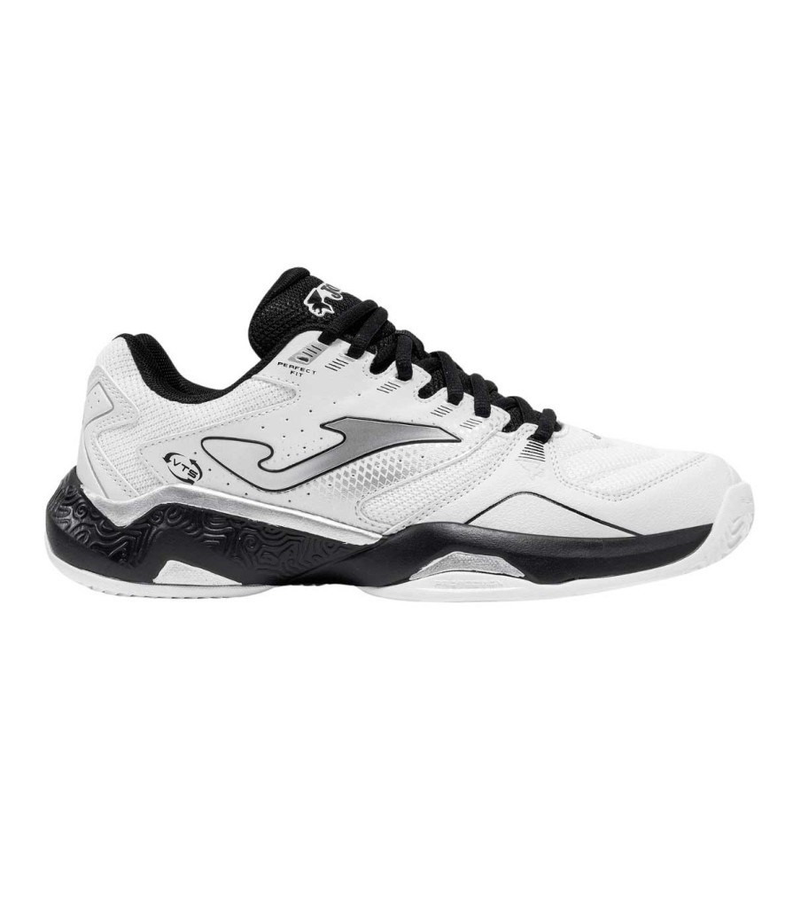 Joma TM100S2632C Erkek Tenis & Padel Siyah Beyaz Ayakkabı