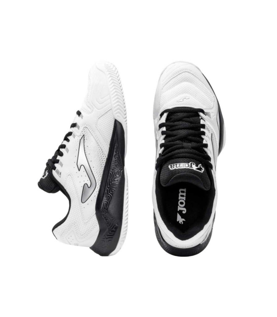 Joma TM100S2632C Erkek Tenis & Padel Siyah Beyaz Ayakkabı