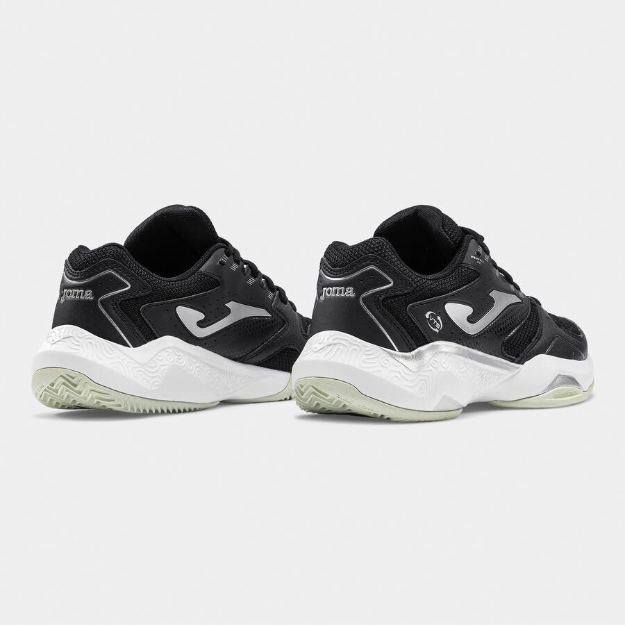 Joma TM10LS2601C Master 1000 Kadın Toprak Kort Tenis & Padel Ayakkabısı Siyah
