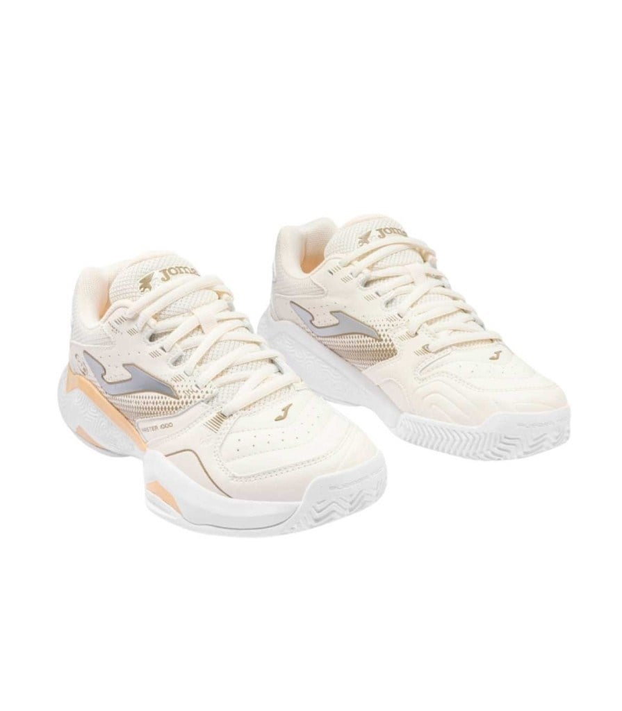 Joma TM10LS2625C Master 1000 Toprak Kort Kadın Padel & Tenis Ayakkabısı Bej