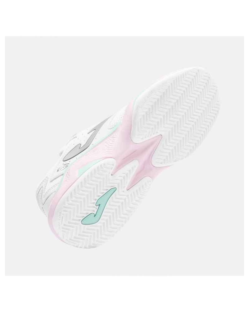 Joma TM10LS2632C Master 1000 Kadın Toprak Kort Tenis & Padel Ayakkabısı Beyaz Pembe