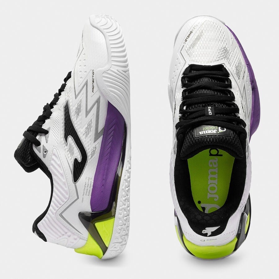 Joma TOPES2632OM Open Erkek Padel Ayakkabısı - Beyaz/Mor