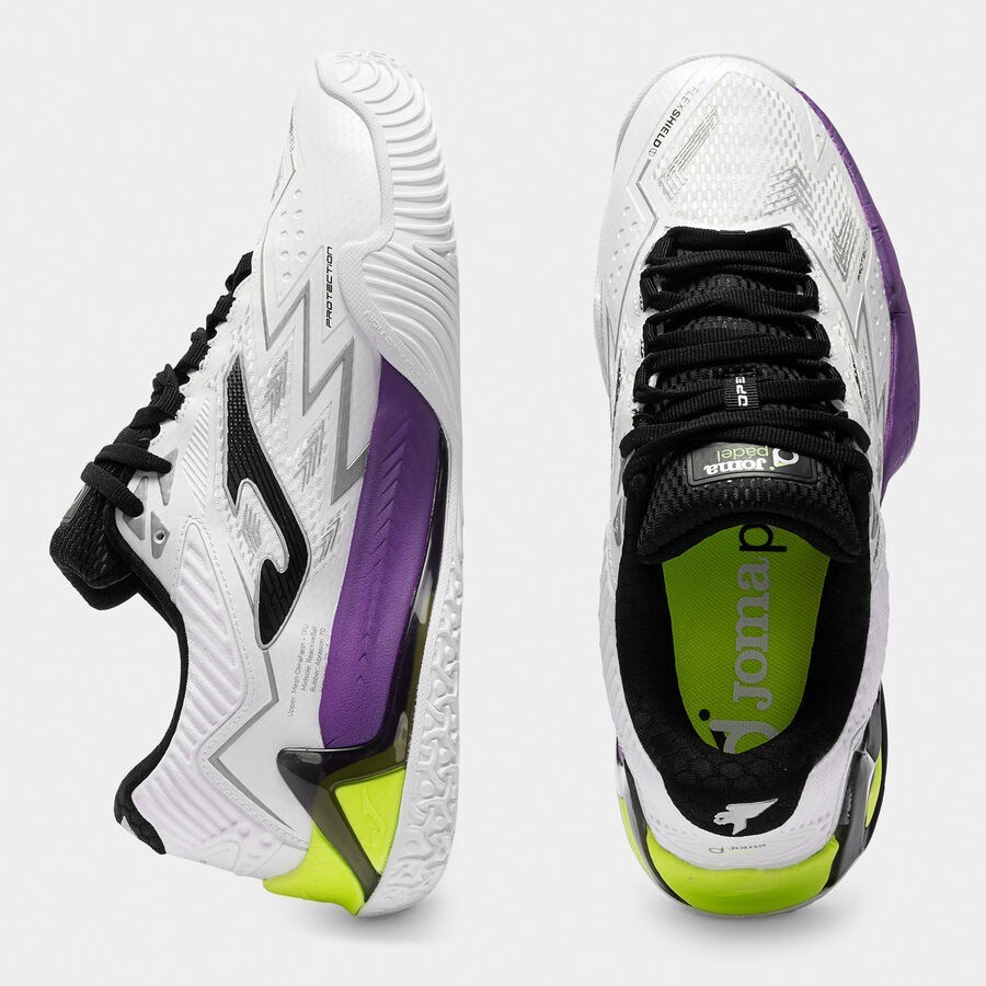 Joma TOPES2632OM Open Erkek Padel Ayakkabısı - Beyaz/Mor