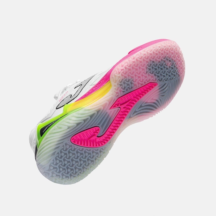 Joma TOPLS2632OM Open Lady Toprak Kort Tenis & Padel Kadın Ayakkabısı - Beyaz/Pembe